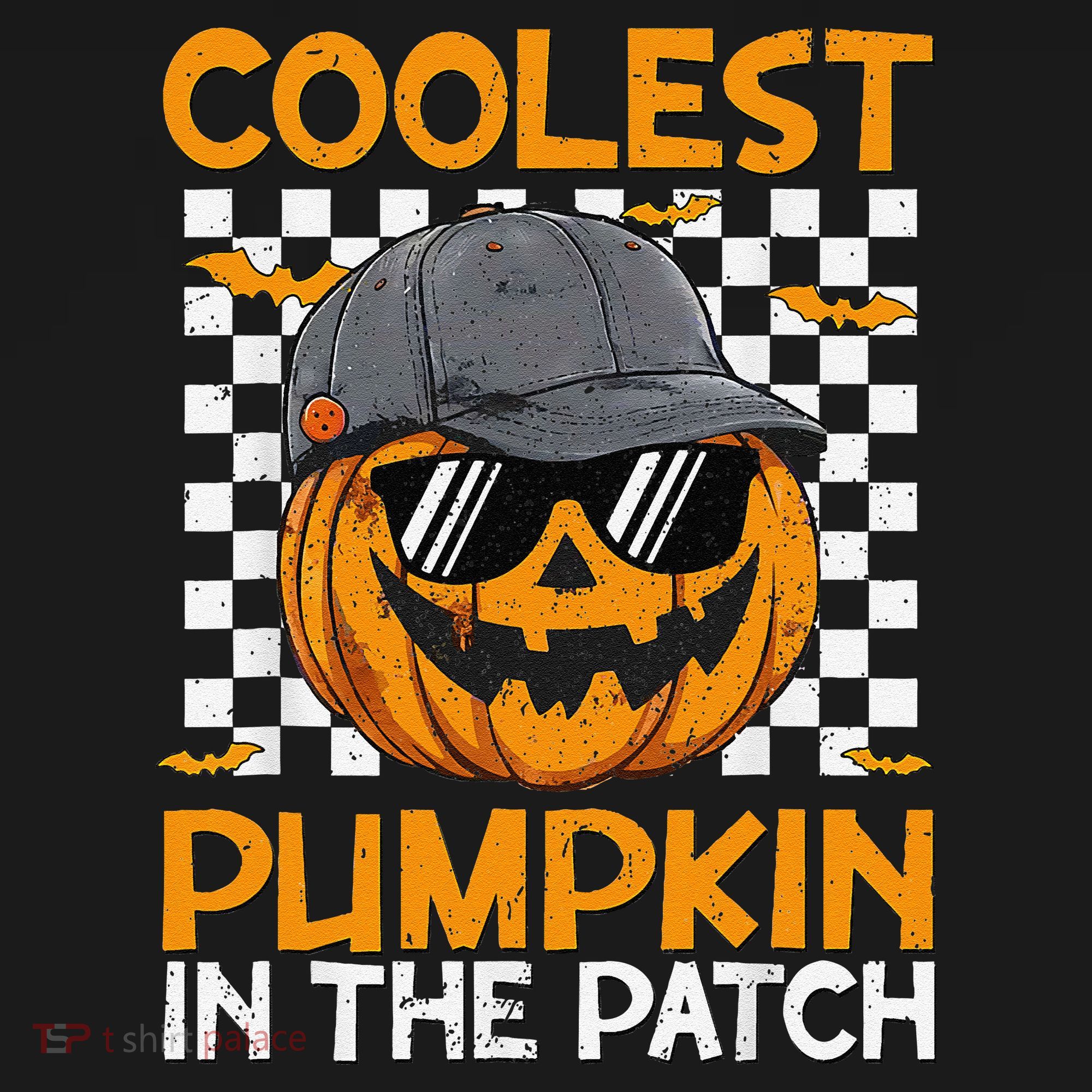 Retro Coolest Pumpkin In The Patch Outfit Halloween Baby Bodysuit