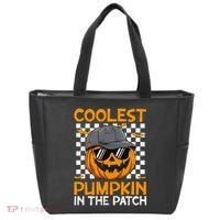 Retro Coolest Pumpkin In The Patch Outfit Halloween Tote Bag thumb 0