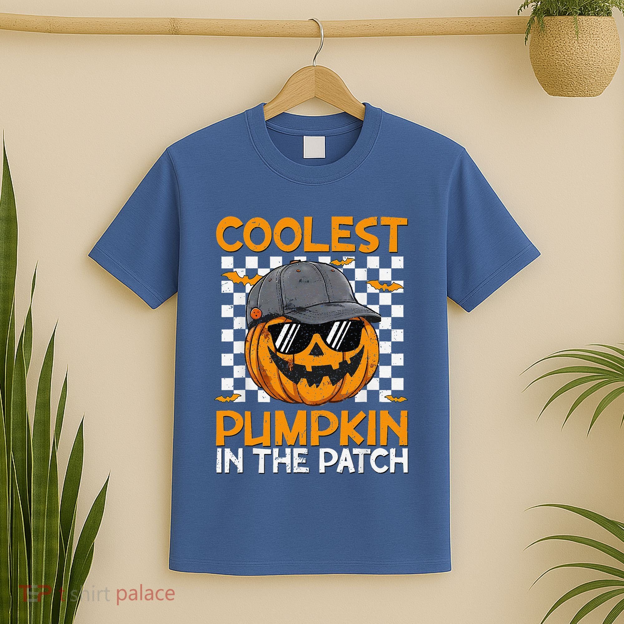 Retro Coolest Pumpkin In The Patch Outfit Halloween T-Shirt