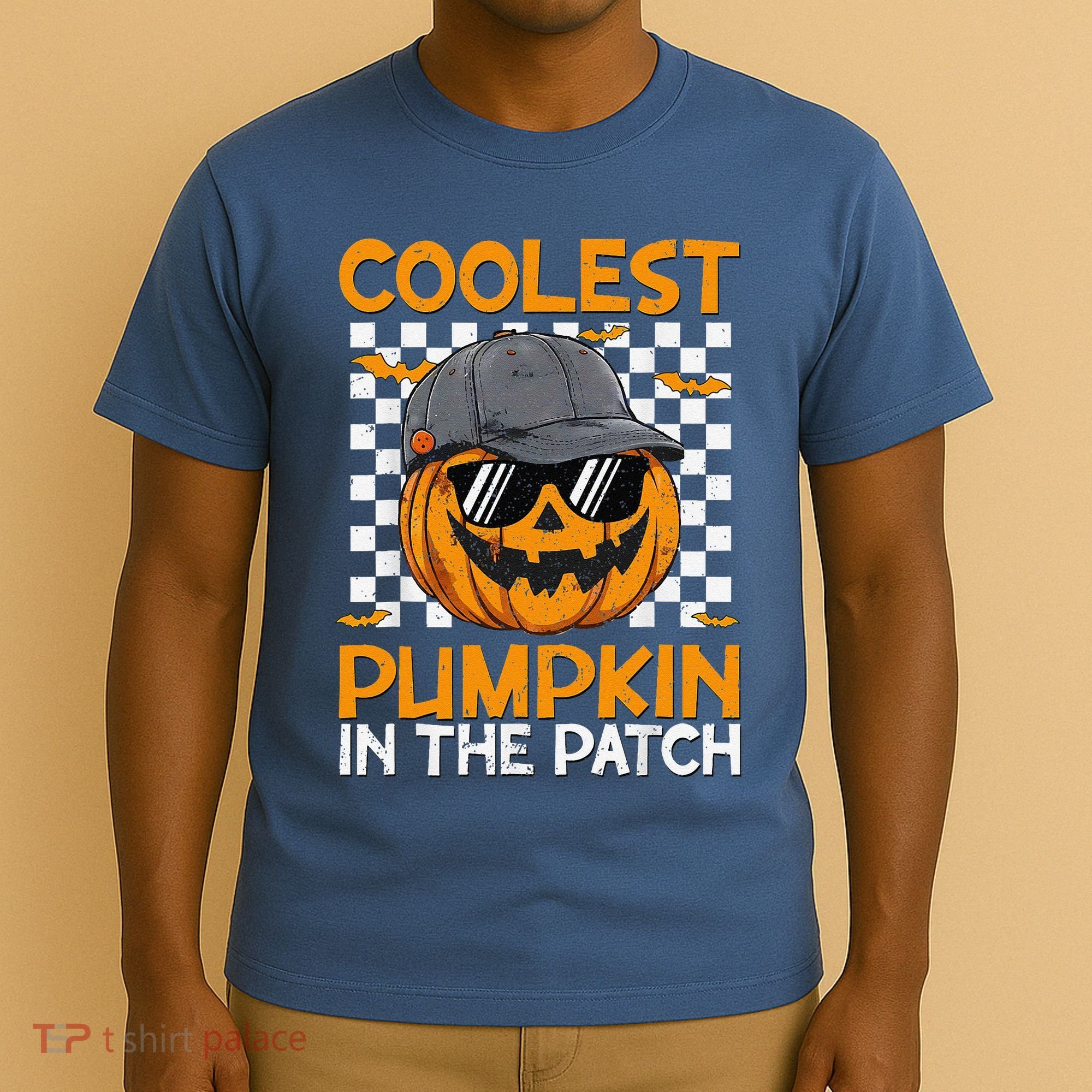 Retro Coolest Pumpkin In The Patch Outfit Halloween T-Shirt