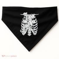 Ribcage Cats Pastel Goth Alt Clothes Aesthetic Egirl USA-Made Doggie Bandana thumb 0