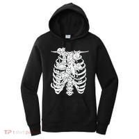 Ribcage Cats Pastel Goth Alt Clothes Aesthetic Egirl Women's Hoodie thumb 0
