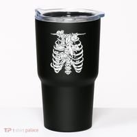 Ribcage Cats Pastel Goth Alt Clothes Aesthetic Egirl Tumbler thumb 0