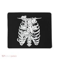 Ribcage Cats Pastel Goth Alt Clothes Aesthetic Egirl Mousepad thumb 0