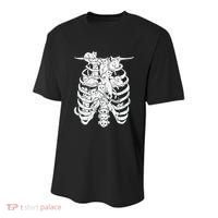 Ribcage Cats Pastel Goth Alt Clothes Aesthetic Egirl Youth Performance Sprint T-Shirt thumb 0