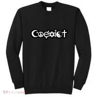 Religions Coexist Peaceful Unity Interfaith Religious Sweatshirt thumb 0