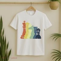 Retro Chess Player Shirt Gift Vintage Chess Pieces T-Shirt thumb 2