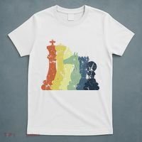 Retro Chess Player Shirt Gift Vintage Chess Pieces T-Shirt thumb 5