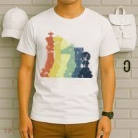 Retro Chess Player Shirt Gift Vintage Chess Pieces T-Shirt thumb 6