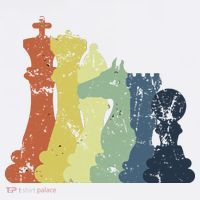 Retro Chess Player Shirt Gift Vintage Chess Pieces T-Shirt thumb 7