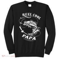 Reel Cool Papa For Fishing Nature Lovers Day Sweatshirt thumb 0