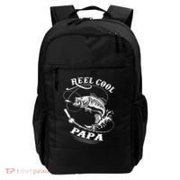 Reel Cool Papa For Fishing Nature Lovers Day Backpack thumb 0