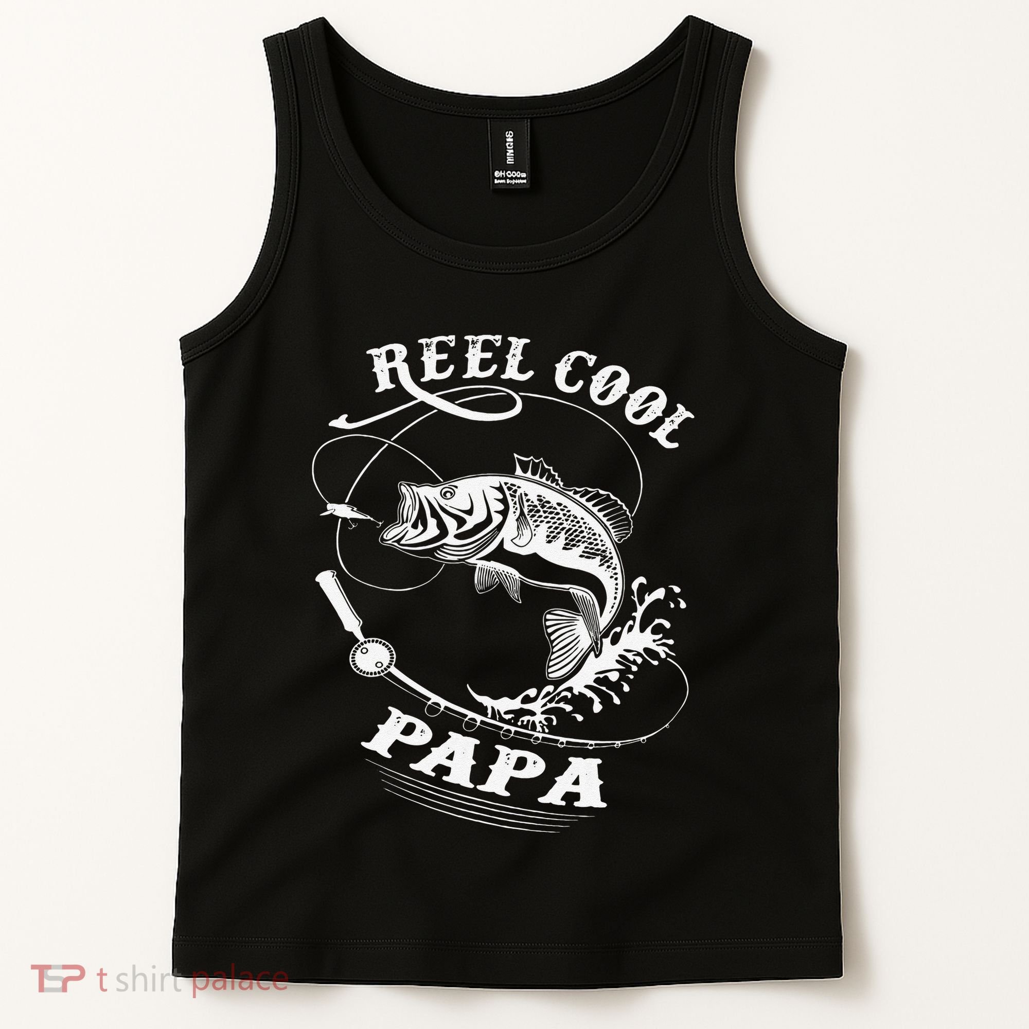 Reel Cool Papa For Fishing Nature Lovers Day Tank Top
