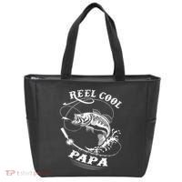 Reel Cool Papa For Fishing Nature Lovers Day Tote Bag thumb 0