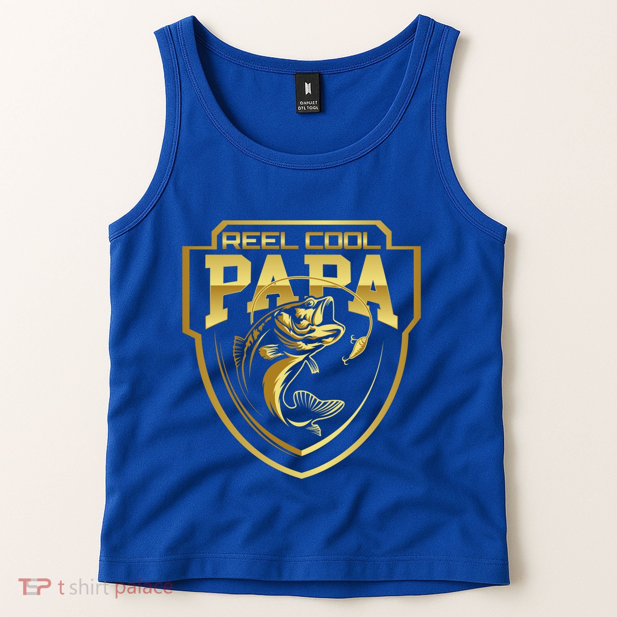 Reel Cool Papa Father Fatherhood Fathers Day Cool Gift Tank Top