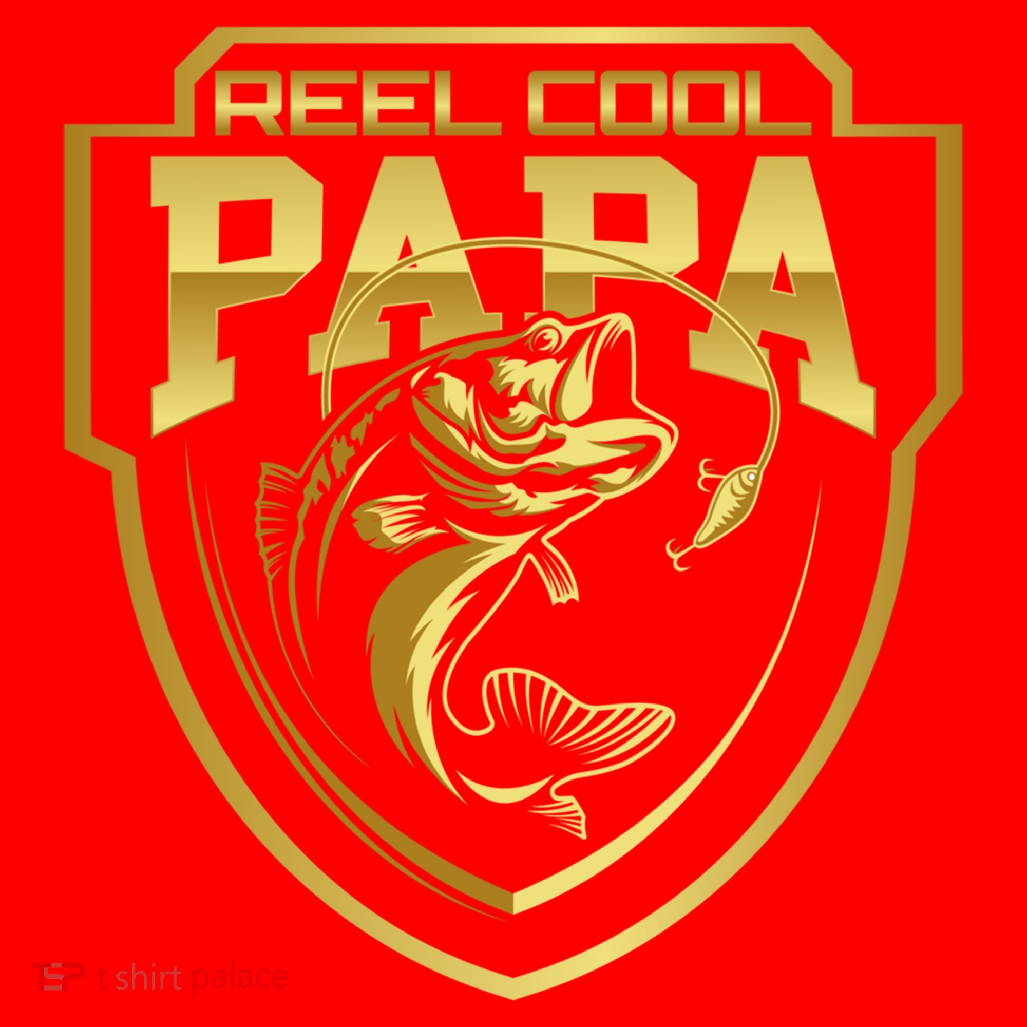 Reel Cool Papa Father Fatherhood Fathers Day Cool Gift Santa Hat