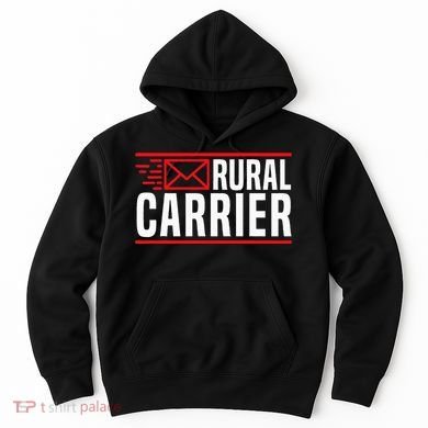 Rural Carrier Postal Worker Mailman Delivery Mail Escort Hoodie