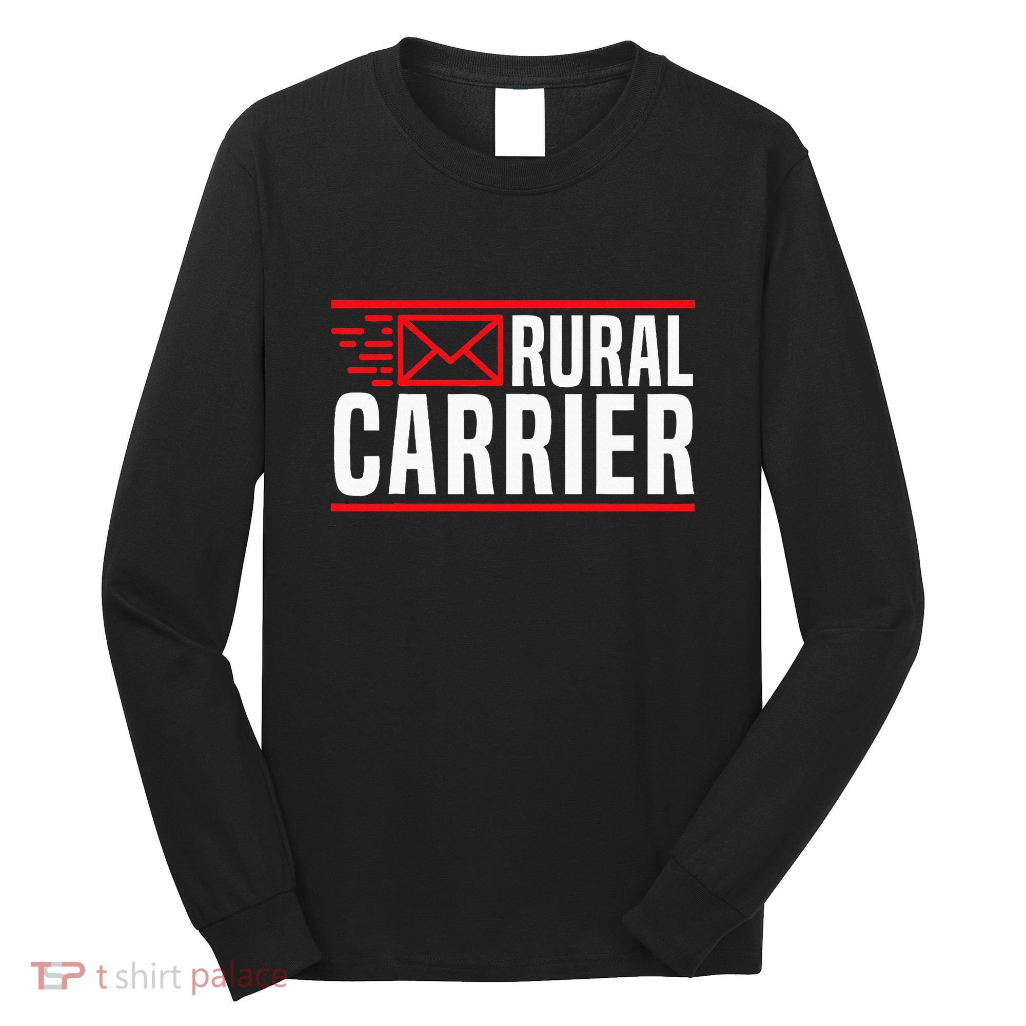 Rural Carrier Postal Worker Mailman Delivery Mail Escort Long Sleeve Shirt