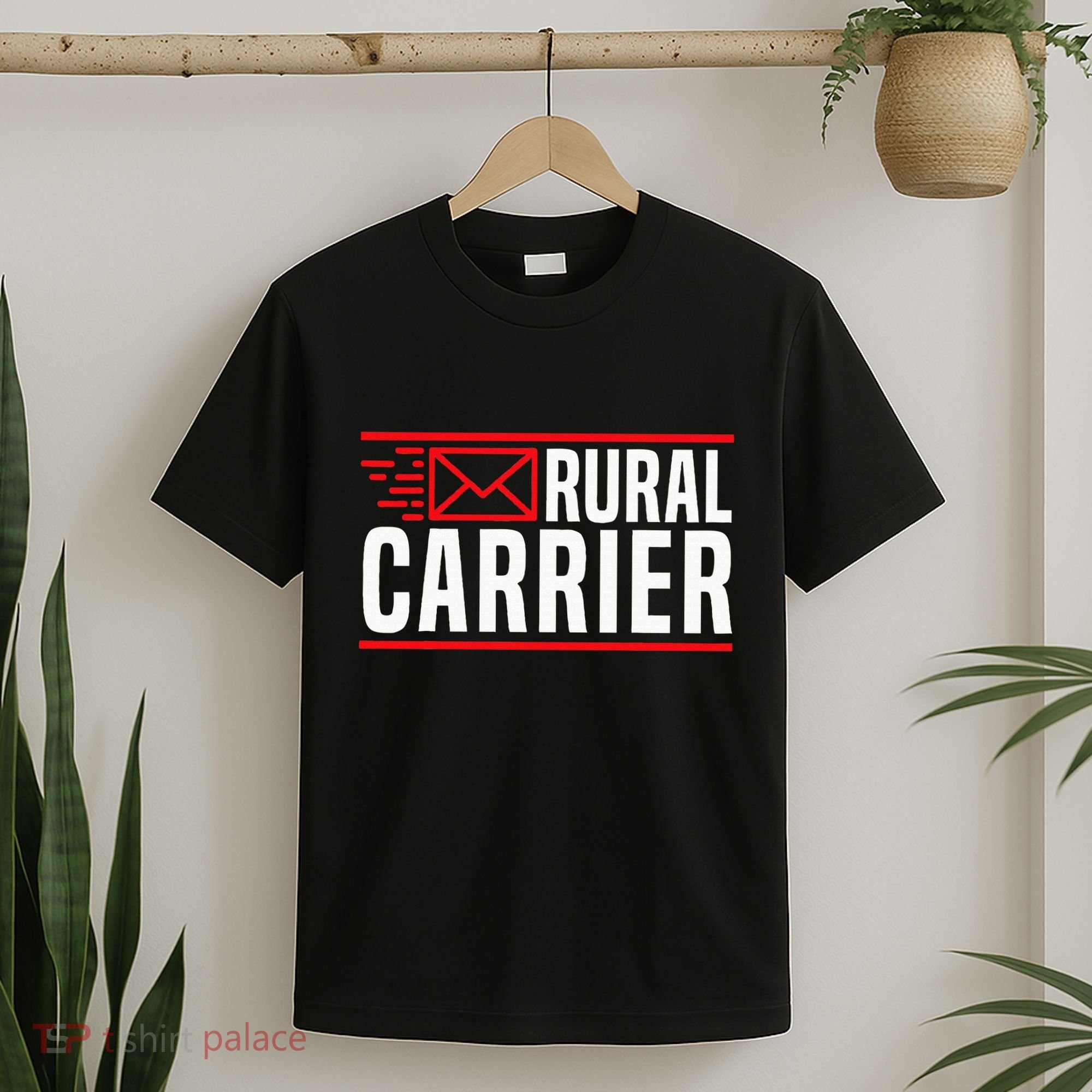 Rural Carrier Postal Worker Mailman Delivery Mail Escort T-Shirt