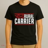 Rural Carrier Postal Worker Mailman Delivery Mail Escort T-Shirt thumb 3