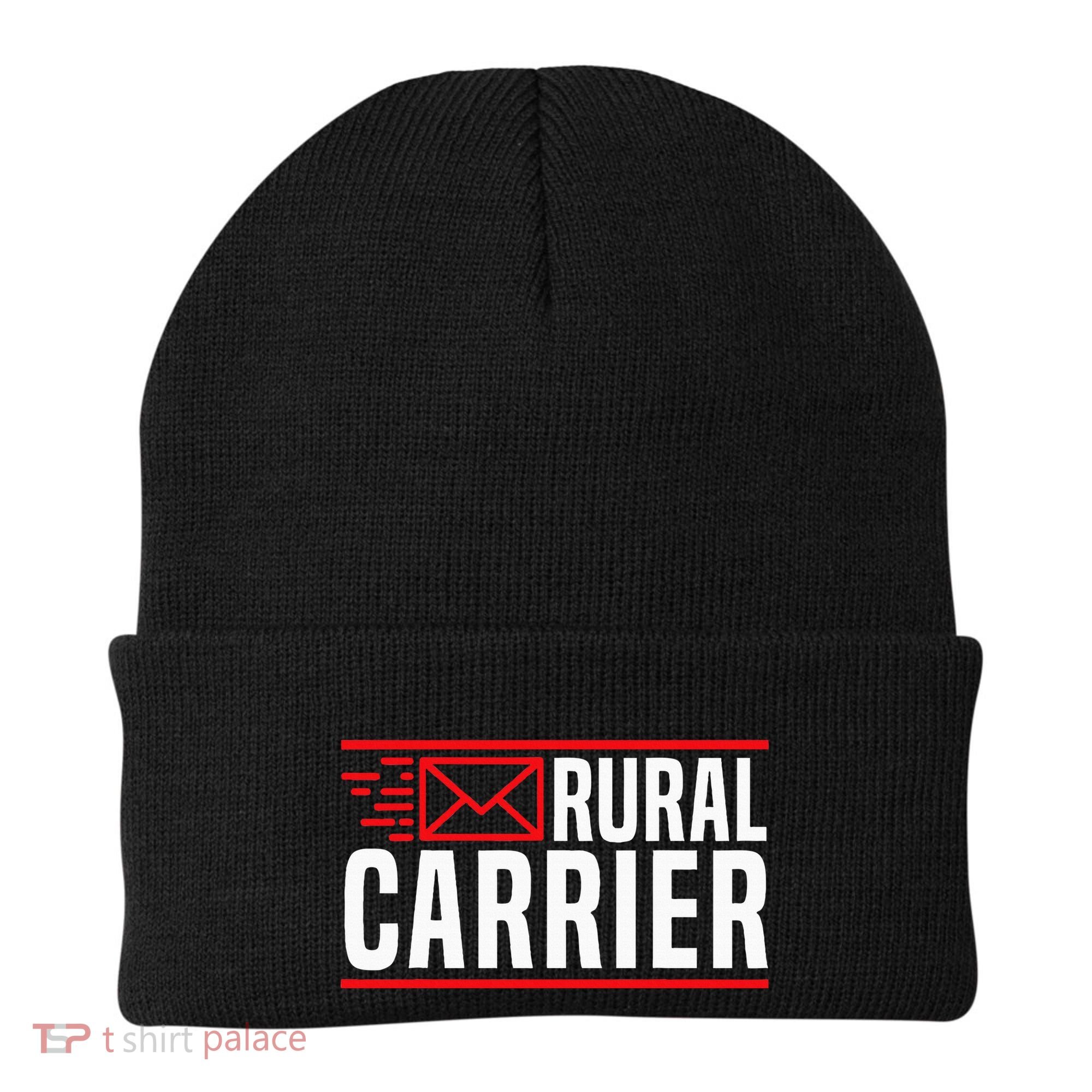 Rural Carrier Postal Worker Mailman Delivery Mail Escort Beanie