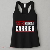 Rural Carrier Postal Worker Mailman Delivery Mail Escort Women's Tank Top thumb 3