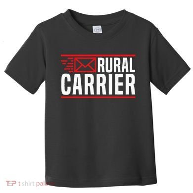 Rural Carrier Postal Worker Mailman Delivery Mail Escort Toddler T-Shirt