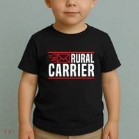 Rural Carrier Postal Worker Mailman Delivery Mail Escort Toddler T-Shirt thumb 2