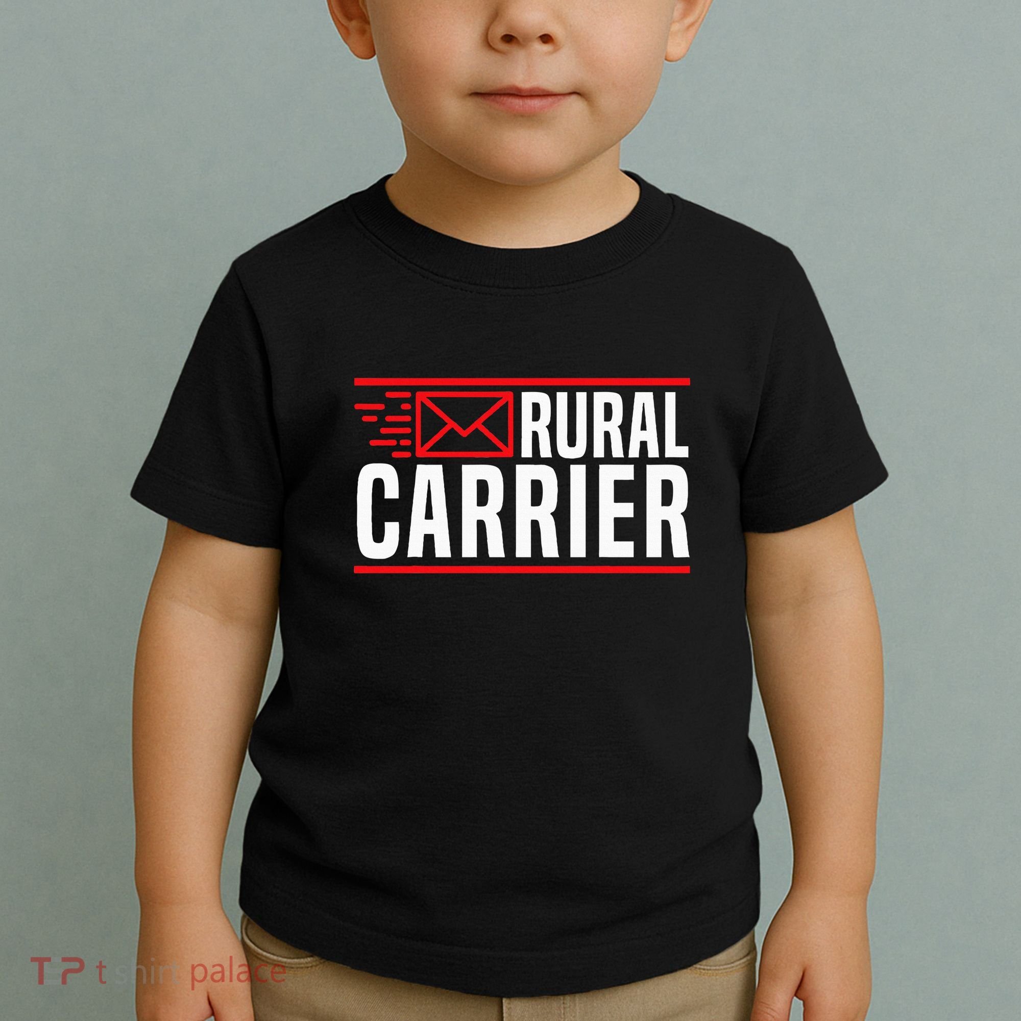 Rural Carrier Postal Worker Mailman Delivery Mail Escort Toddler T-Shirt