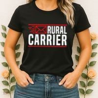 Rural Carrier Postal Worker Mailman Delivery Mail Escort Women's T-Shirt thumb 2