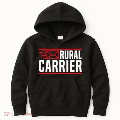 Rural Carrier Postal Worker Mailman Delivery Mail Escort Kids Hoodie