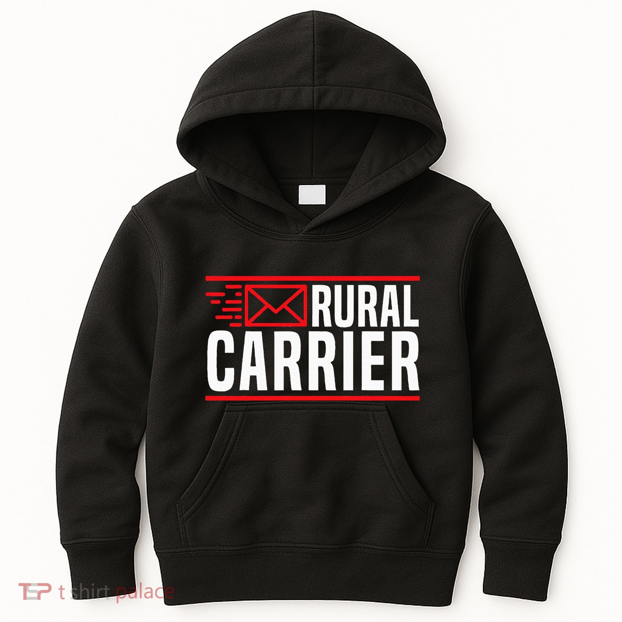 Rural Carrier Postal Worker Mailman Delivery Mail Escort Kids Hoodie