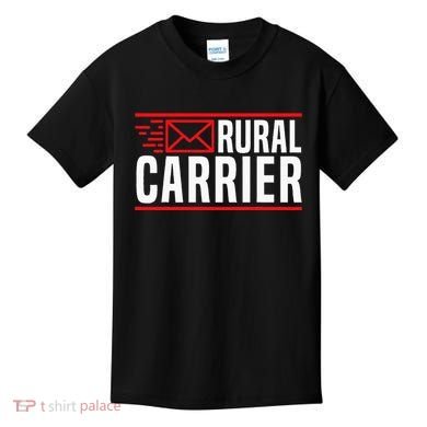 Rural Carrier Postal Worker Mailman Delivery Mail Escort Kids T-Shirt