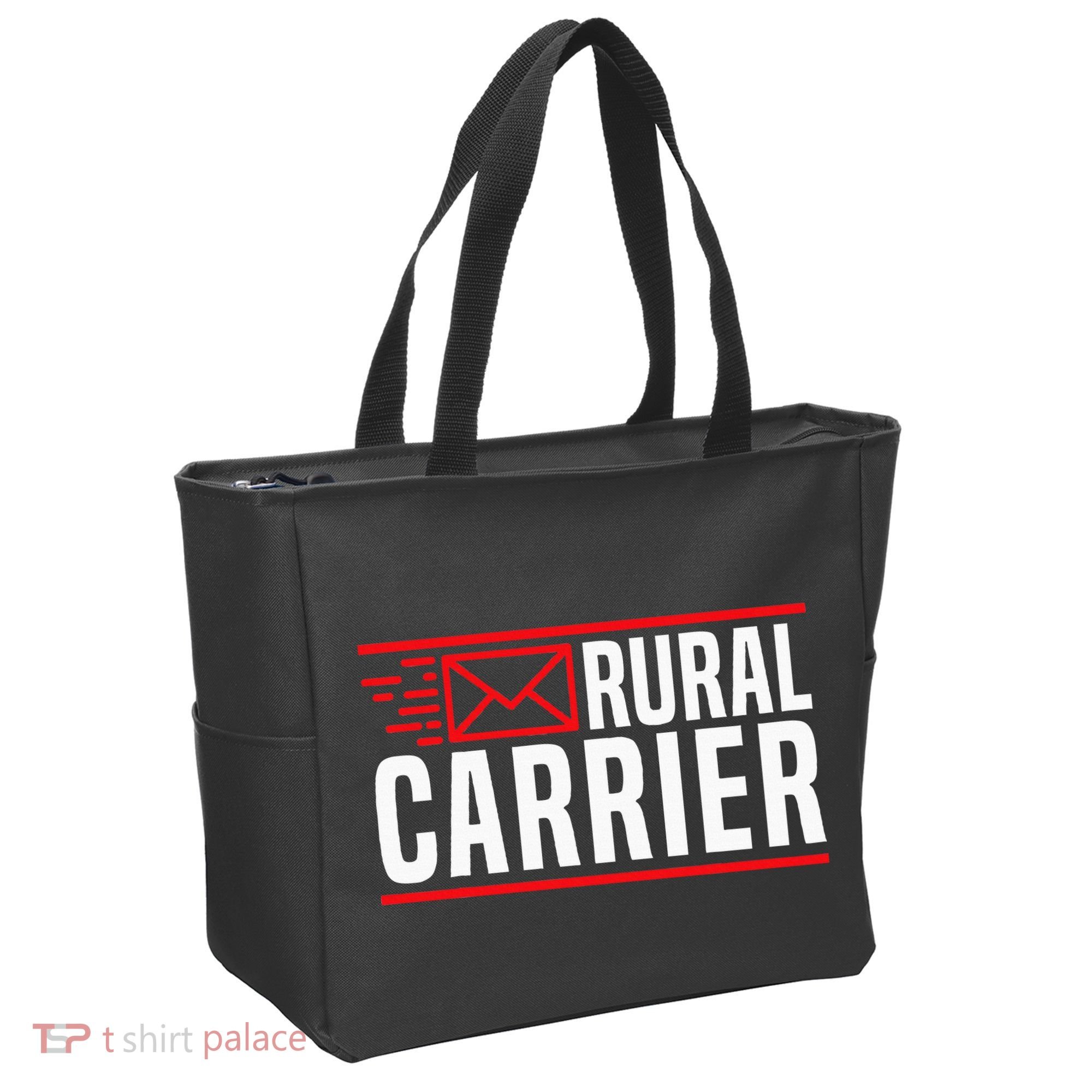 Rural Carrier Postal Worker Mailman Delivery Mail Escort Tote Bag
