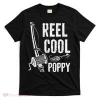 Reel Cool Poppy Fishing Father's Day Gift T-Shirt thumb 0
