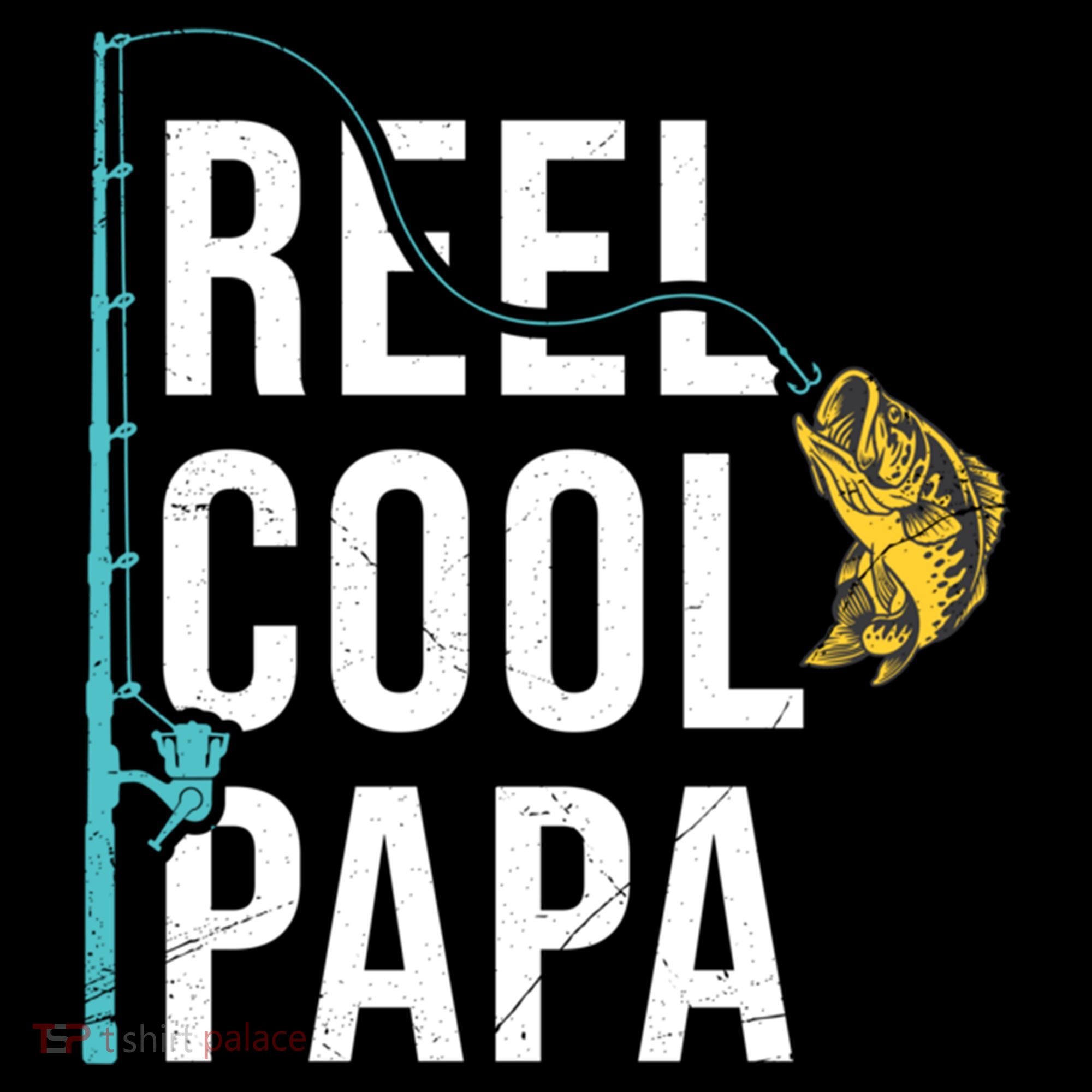 Reel Cool Papa Fishing Gift Funny FatherS Day Gift Coffee Mug
