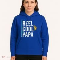 Reel Cool Papa Fishing Gift Funny FatherS Day Gift Hoodie thumb 5