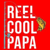 Reel Cool Papa Fishing Gift Funny FatherS Day Gift Santa Hat thumb 1