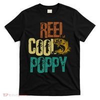 Reel Cool Poppy Vintage Fishing T-Shirt thumb 0
