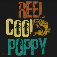 Reel Cool Poppy Vintage Fishing T-Shirt thumb 7