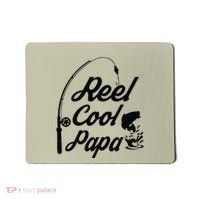 Reel Cool Papa Fishing Fathers Day Dad Birthday Gift Mousepad thumb 0