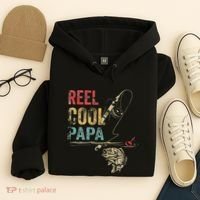 Reel Cool Papa Fish Fishing Father's Day Hoodie thumb 4