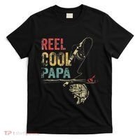 Reel Cool Papa Fish Fishing Father's Day T-Shirt thumb 0
