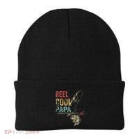 Reel Cool Papa Fish Fishing Father's Day Beanie thumb 0