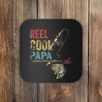 Reel Cool Papa Fish Fishing Father's Day Coaster thumb 0