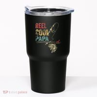 Reel Cool Papa Fish Fishing Father's Day Tumbler thumb 0