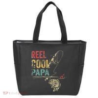 Reel Cool Papa Fish Fishing Father's Day Tote Bag thumb 0