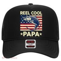 Reel Cool Papa Fathers Day Trout Fishing Gift Dad Grandpa Hat thumb 0