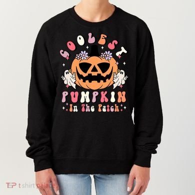Retro Coolest Pumpkin In The Patch Halloween Gift Women's Sweatshirt
