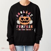 Retro Coolest Pumpkin In The Patch Halloween Gift Women's Sweatshirt thumb 0